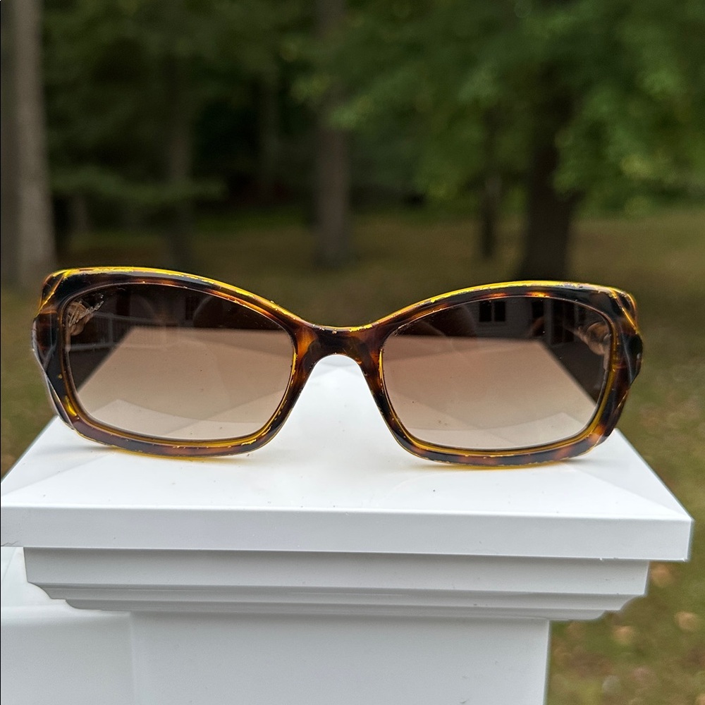 Gucci Tortoise Shell Bamboo Sunglasses 3194/S 791CC